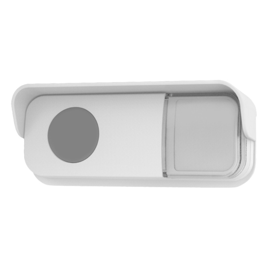 Vezeték nélküli csengő konnektorba 230V + 2x gomb 2xCR2032 IP56 fehér