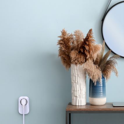 Vezeték nélküli csengő 230V-os aljzatba, 1xLR23A, IP55 védettség