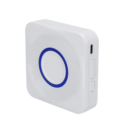 Vezeték nélküli, elemes csengő 3xAAA/1x3V IP56 fehér