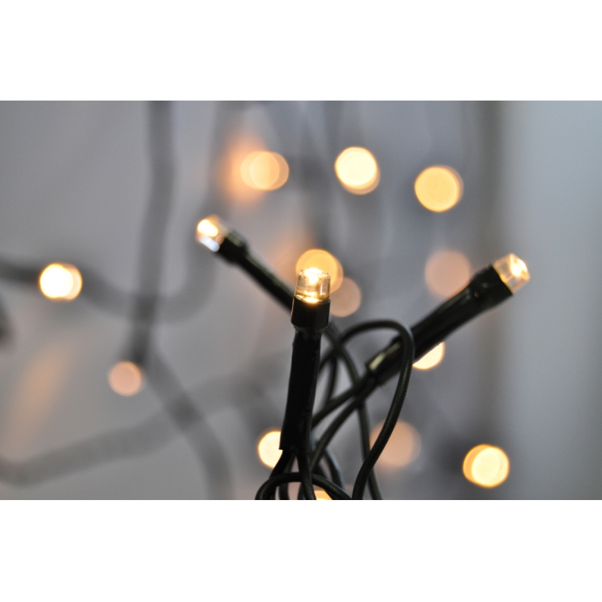 LED Karácsonyi kültéri lánc 500xLED/230V 50m IP44 meleg fehér