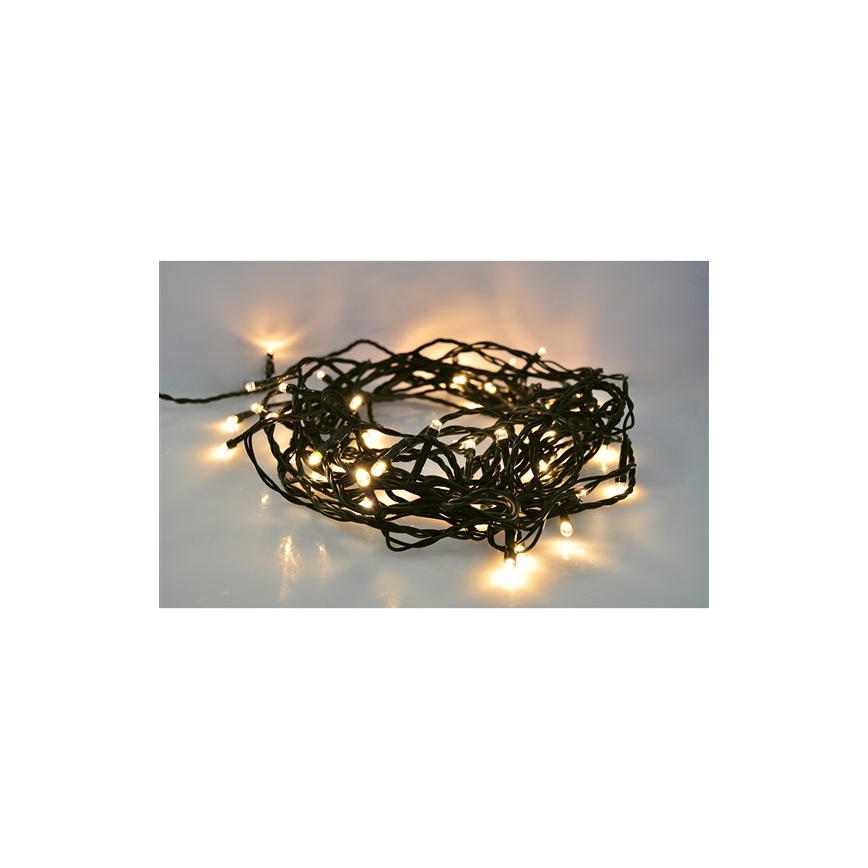 LED Karácsonyi kültéri lánc 20m 400xLED/230V IP44 3000K