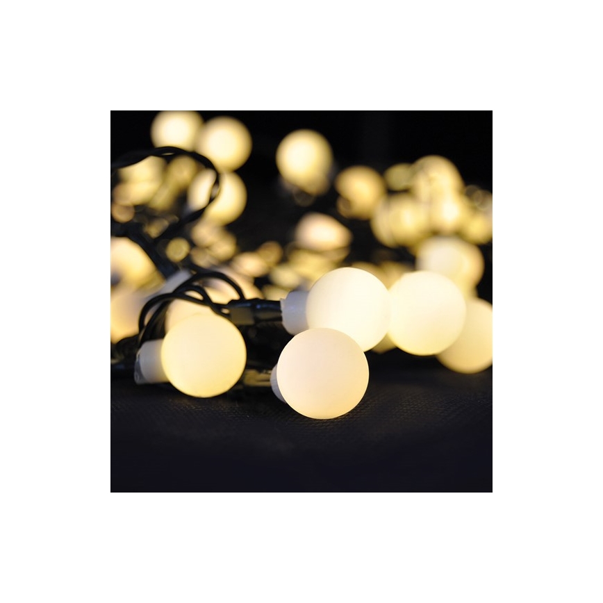 LED RGB Szabályozható kültéri karácsonyi lánc 20m 200xLED/230V + távirányítás