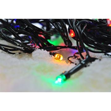 LED Kültéri karácsonyi lánc 100xLED/8 funkció 13m IP44 többszínű