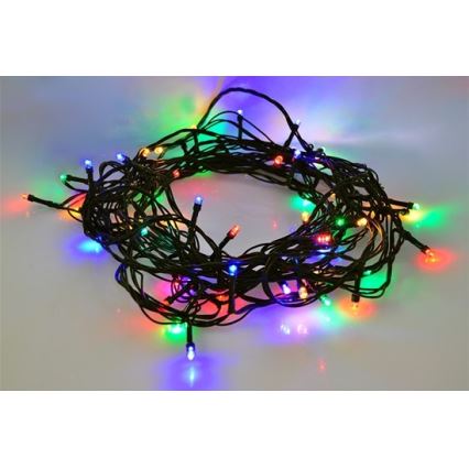 LED Karácsonyi kültéri lánc 100xLED/230V 10m IP44 színes