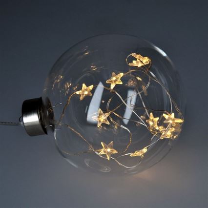 Solight 1V204 - LED Karácsonyi gömbök 10xLED/2xAA