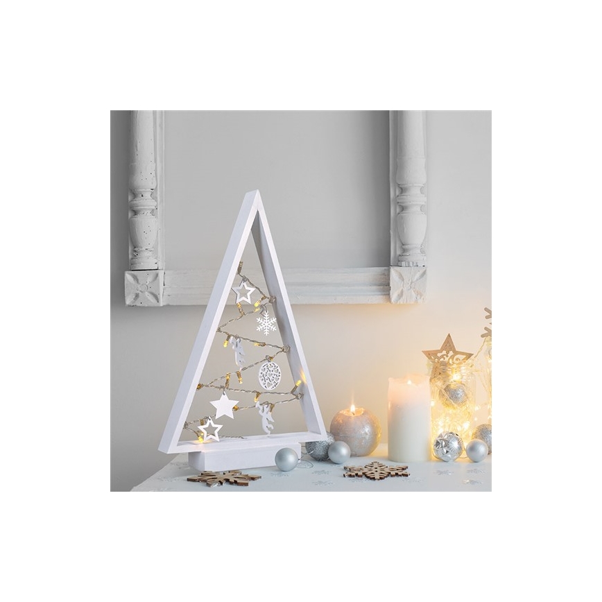 LED karácsonyi dekoráció 15xLED/2xAA