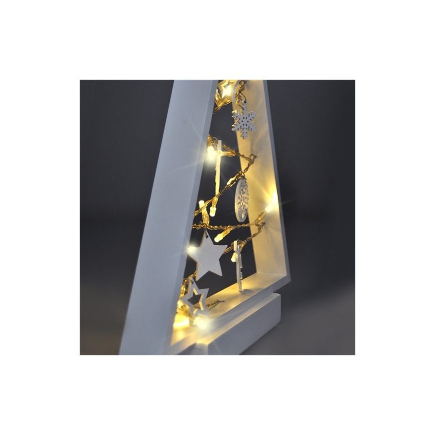 LED karácsonyi dekoráció 15xLED/2xAA