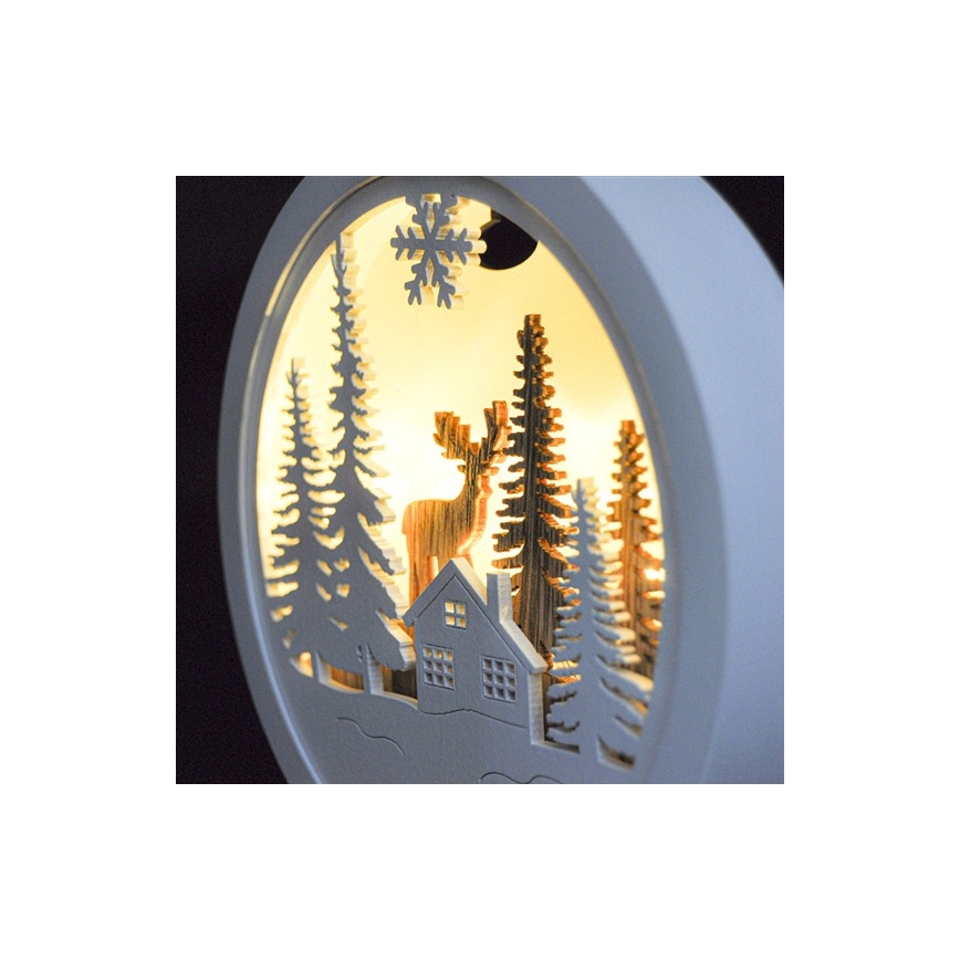 LED karácsonyi dekoráció LED/2xAAA