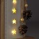 LED Karácsonyi dekoráció 10xLED/2xAA csillag