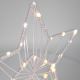 LED karácsonyi dekoráció LED/2xAAA csillag