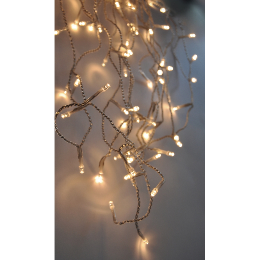 LED Karácsonyi kültéri függeszték 120xLED/230V 3m IP44