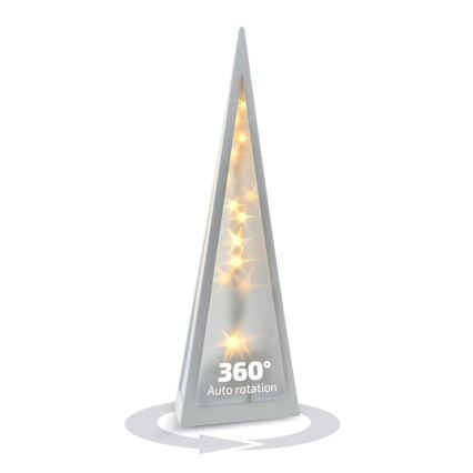 LED Karácsonyi dekoráció 16xLED/230V piramis