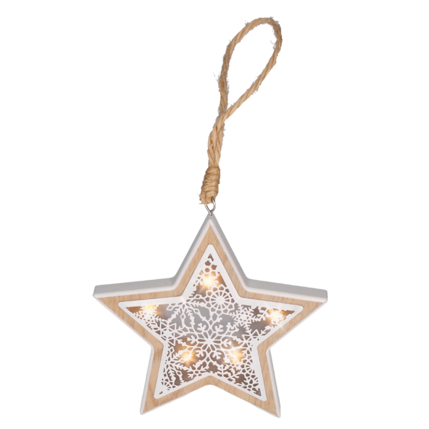 LED Karácsonyi dekoráció 6xLED/2xAAA