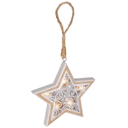 LED Karácsonyi dekoráció 6xLED/2xAAA