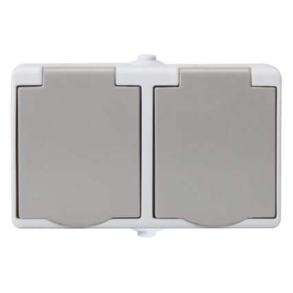 Dupla aljzat nedves környezethez IP54