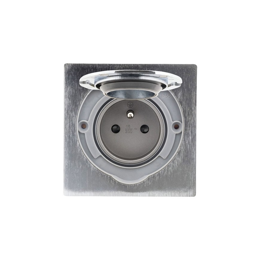 Beépíthető kültéri padlós aljzat IP55