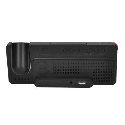 Meteorológiai állomás LCD kijelzővel, ébresztőórával és projektorral 5V/2xAA + 3xAA