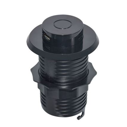 Beépített USB töltő USB A+C fekete