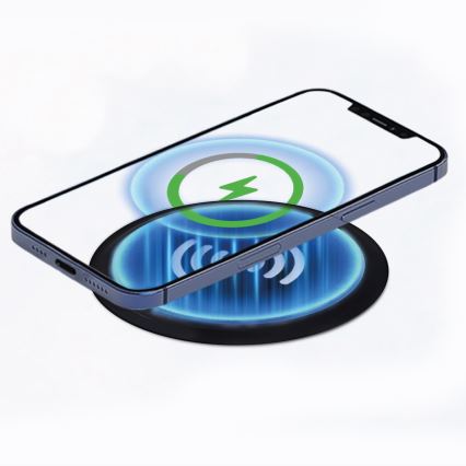 Beépített vezeték nélküli töltő fekete