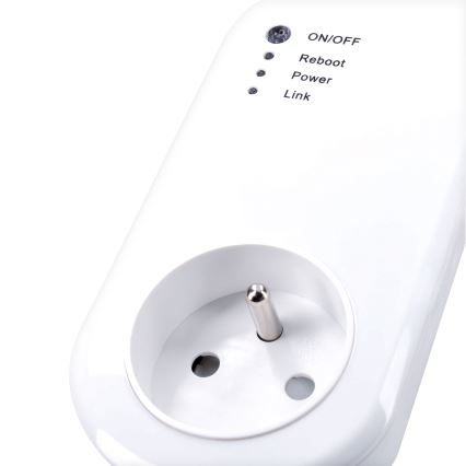 Intelligens aljzat áramfogyasztás mérővel 230V Wi-Fi Tuya