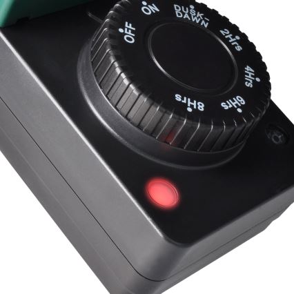 Időzítő kapcsoló alkonykapcsolóval 3600W/230V IP44