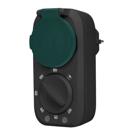 Időzítő kapcsoló alkonykapcsolóval 3600W/230V IP44