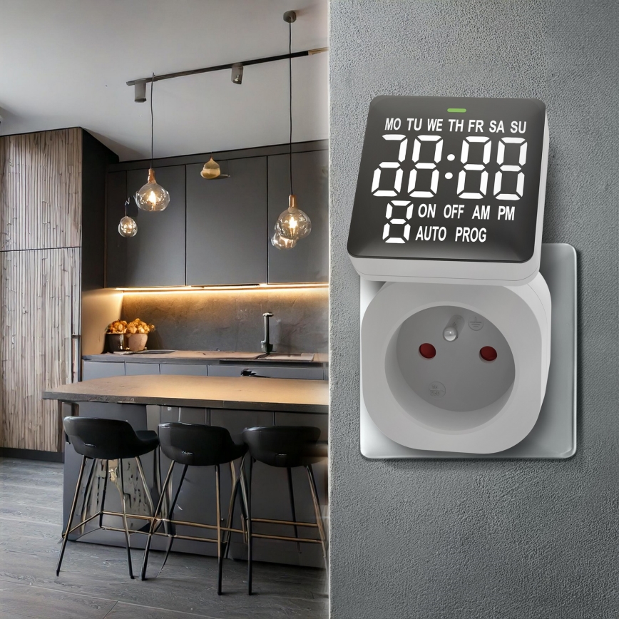 Digitális időzítő kapcsoló