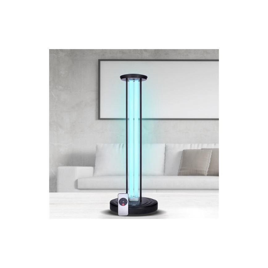 Fertőtlenítő germicid ózonmentes lámpa UVC/100W/230V + távirányító