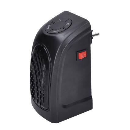 Mini aljzat ventilátor kerámia fűtőelemmel 350W/230V