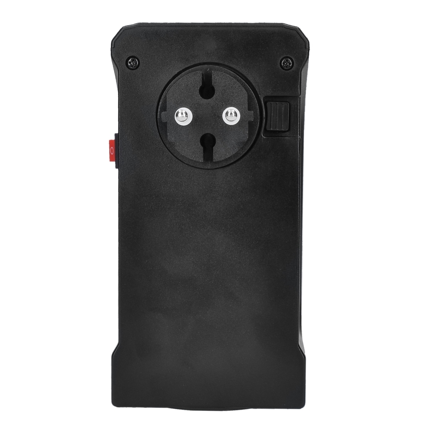 Mini aljzat ventilátor kerámia fűtőelemmel 350W/230V