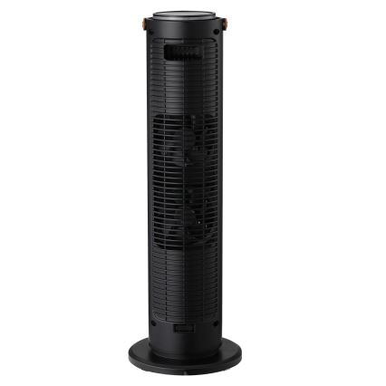Álló ventilátor kerámia fűtőtesttel 2000W/230V fekete
