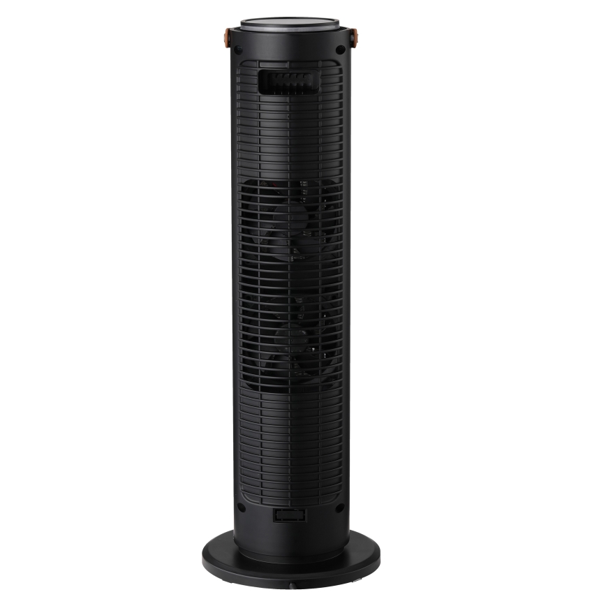 Álló ventilátor kerámia fűtőtesttel 2000W/230V fekete