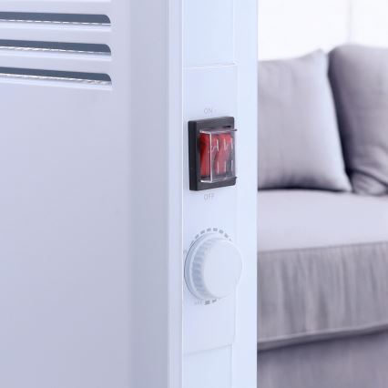 Meleg levegős konvektor termosztáttal 2000W/230V IPX4