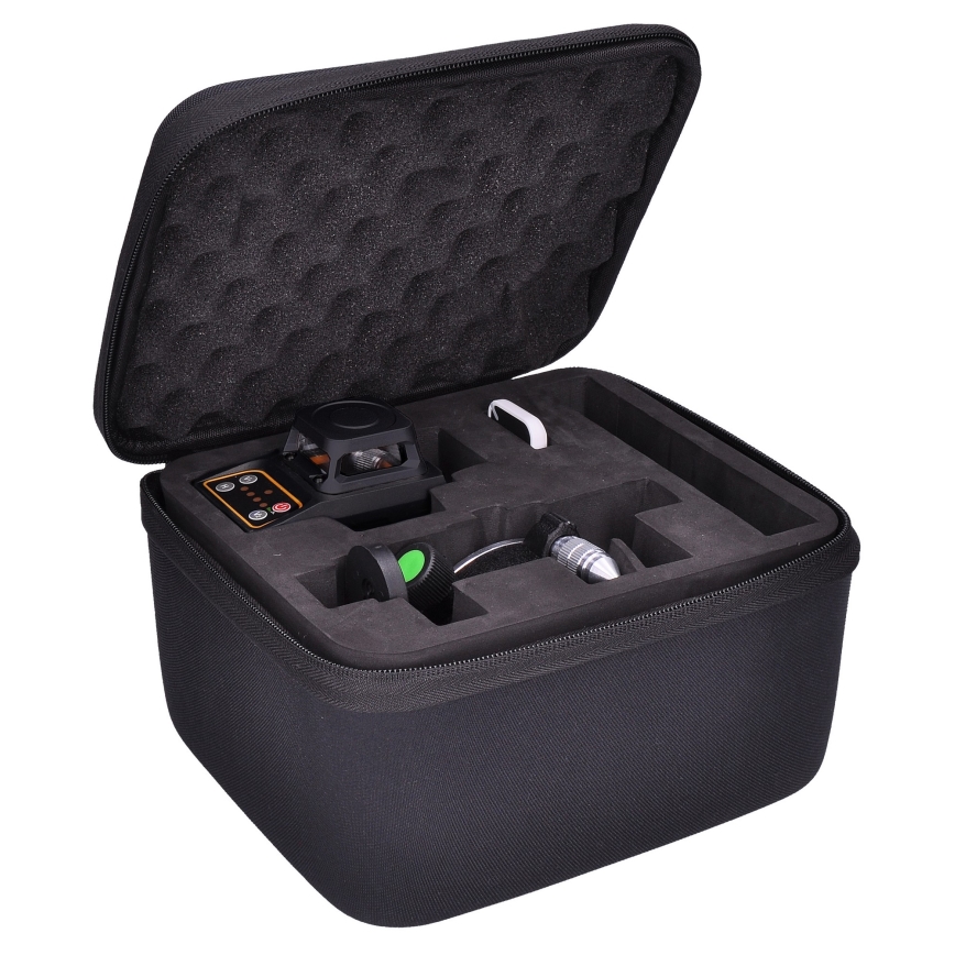 Professzionális lézeres vízmérték 4000 mAh 3,7V IP54 + távirányító