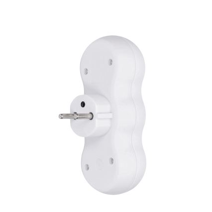 Elosztó konnektor USB A+C töltővel 2x10A fehér