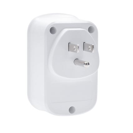 Utazóadapter az USA-csatlakozókhoz, 230 V, 2× USB-A + 1× USB-C