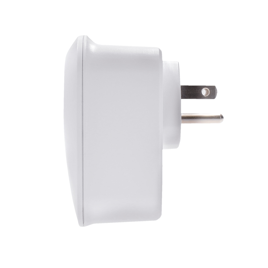 Utazóadapter az USA-csatlakozókhoz, 230 V, 2× USB-A + 1× USB-C