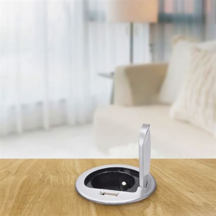 USB Beépített konnektor fedővel 230 V