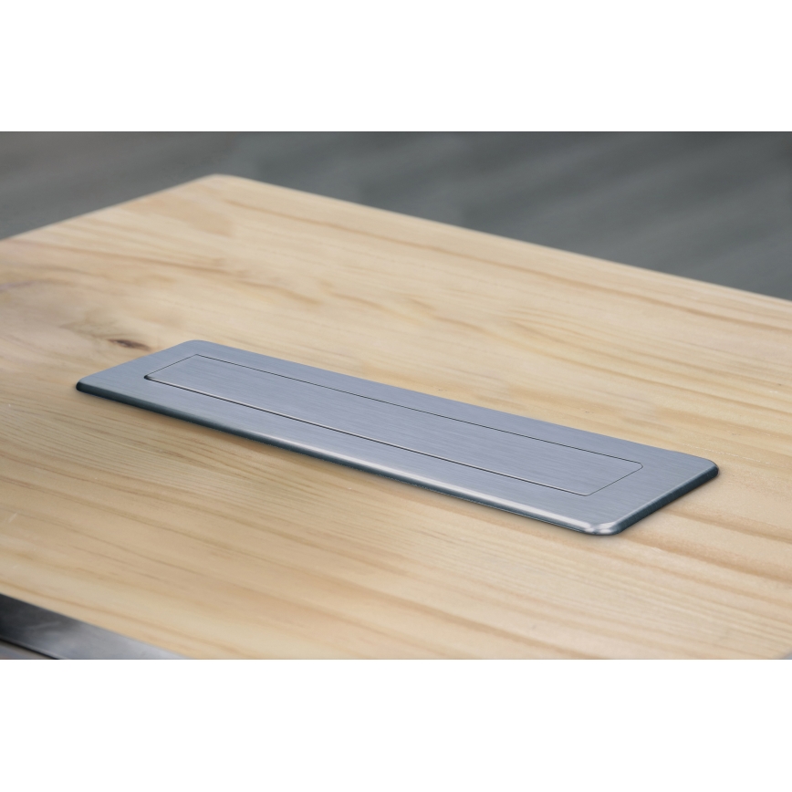 Asztallapra szerelhető konnektoroszlop 3x230V + USB-A + USB-C