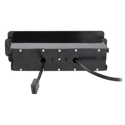 Aljzatoszlop asztalhoz 2x230V + 2xUSB + HDMI