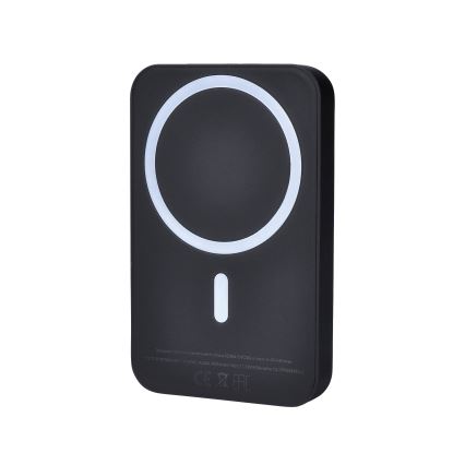 Power Bank 5000 mAh Magsafe fekete