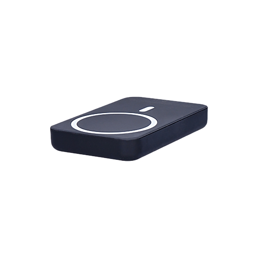 Power Bank 5000 mAh Magsafe fekete