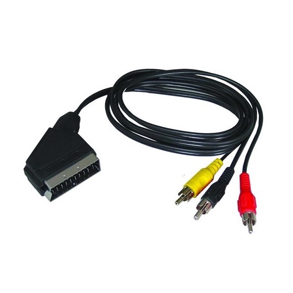 Solight SSV0301E − Jelkábel 2 AV-eszköz csatlakoztatásához