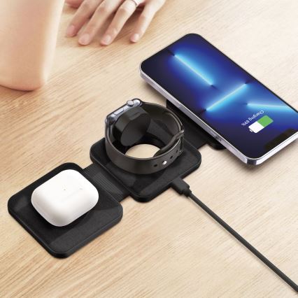 Vezeték nélküli töltő 3 az 1-ben 15 W