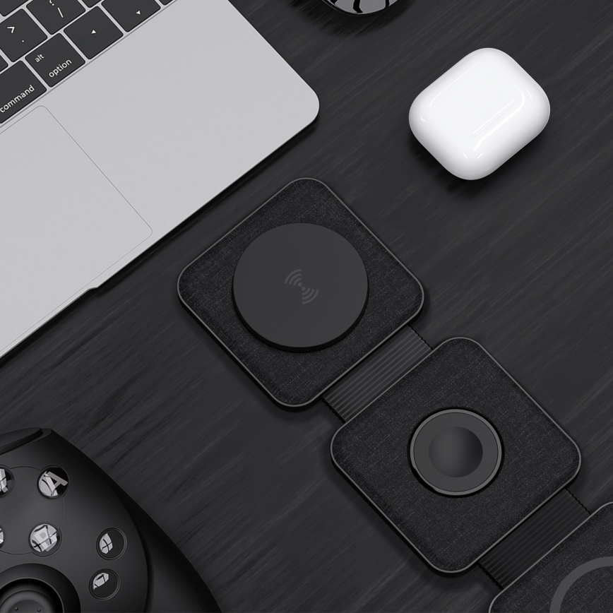 Vezeték nélküli töltő 3 az 1-ben 15 W