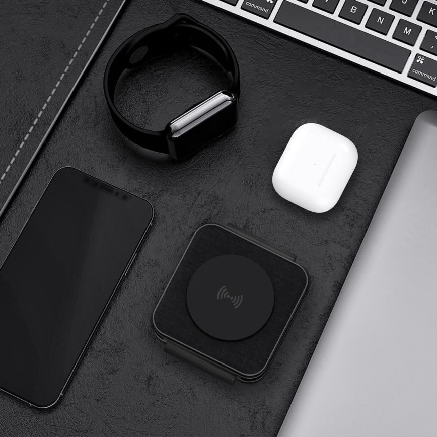 Vezeték nélküli töltő 3 az 1-ben 15 W