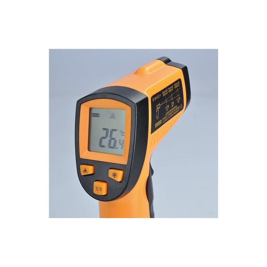 Digitális infravörös hőmérő 9V