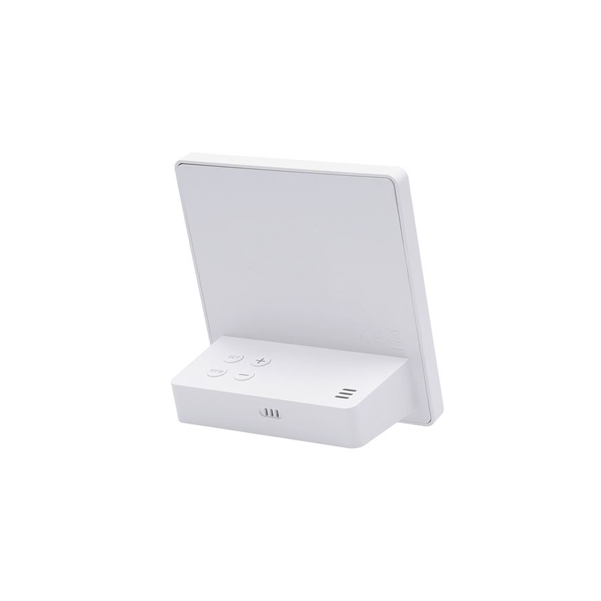 Digitális hőmérő 5V/2xAAA + 2xAAA fehér