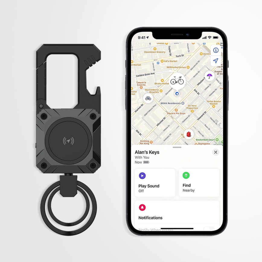 Apple Find My kulcskereső