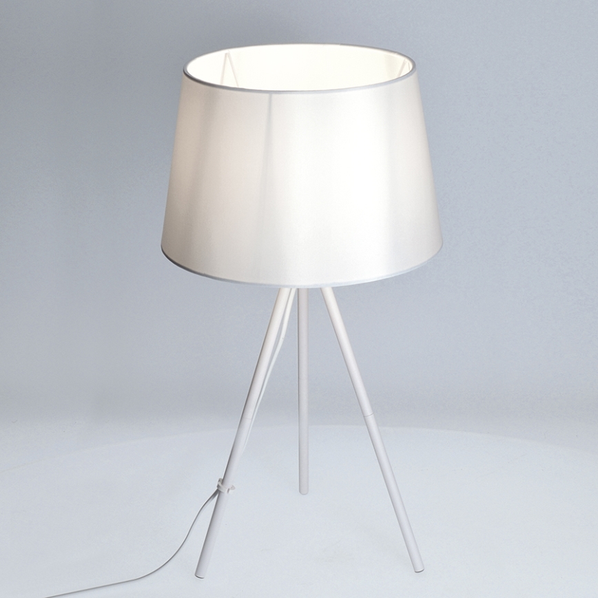 Asztali lámpa 1xE27/60W/230V fehér 56cm